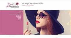 Desktop Screenshot of nk-nagelkosmetikstudio.de